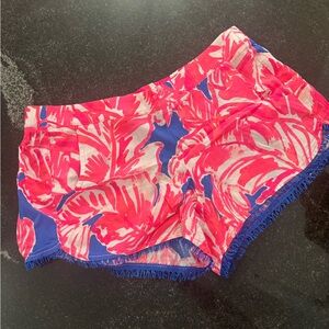 Lily Pulitzer Pink and Blue Women's Shorts